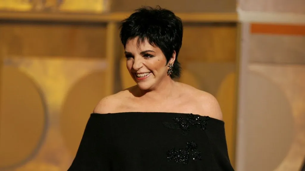Liza Minelli smiling