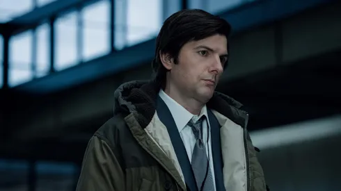 Adam Scott in 'Severance'.