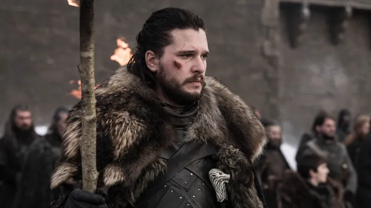 Kit Harington in Game of Thrones.