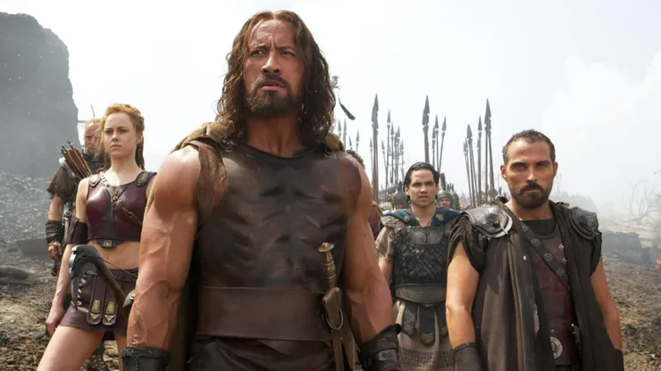 Dwayne Johnson in "Hercules"