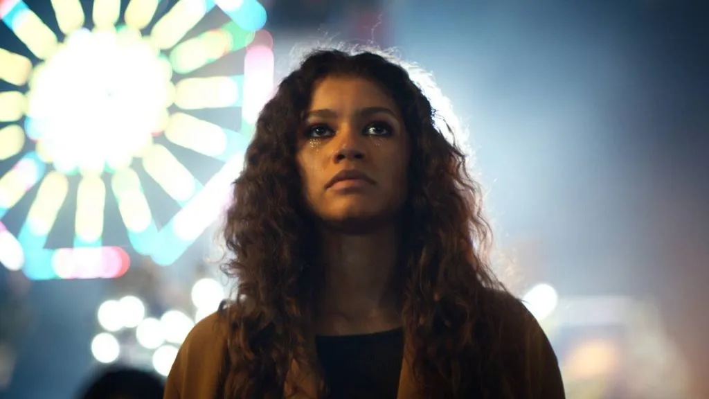 Zendaya in Season 1 of Euphoria. (Source: IMDb)