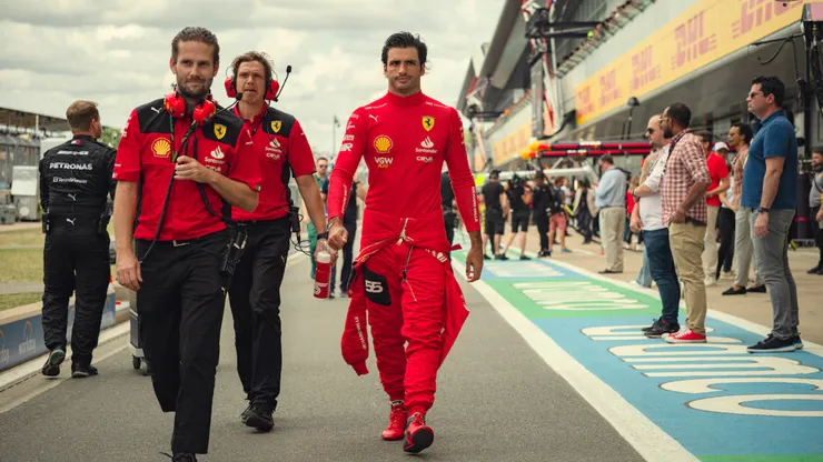 Carlos Sainz on 'Drive To Survive'