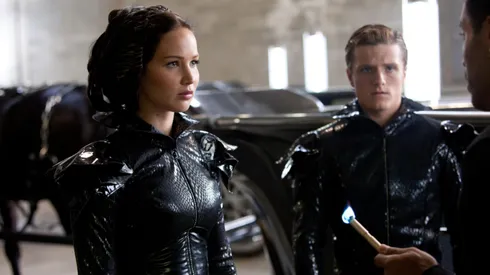 Jennifer Lawrence in "The Hunger Games"