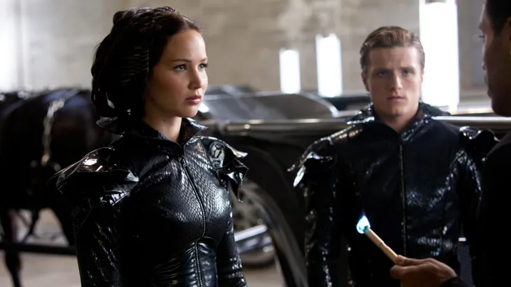 Jennifer Lawrence in "The Hunger Games"