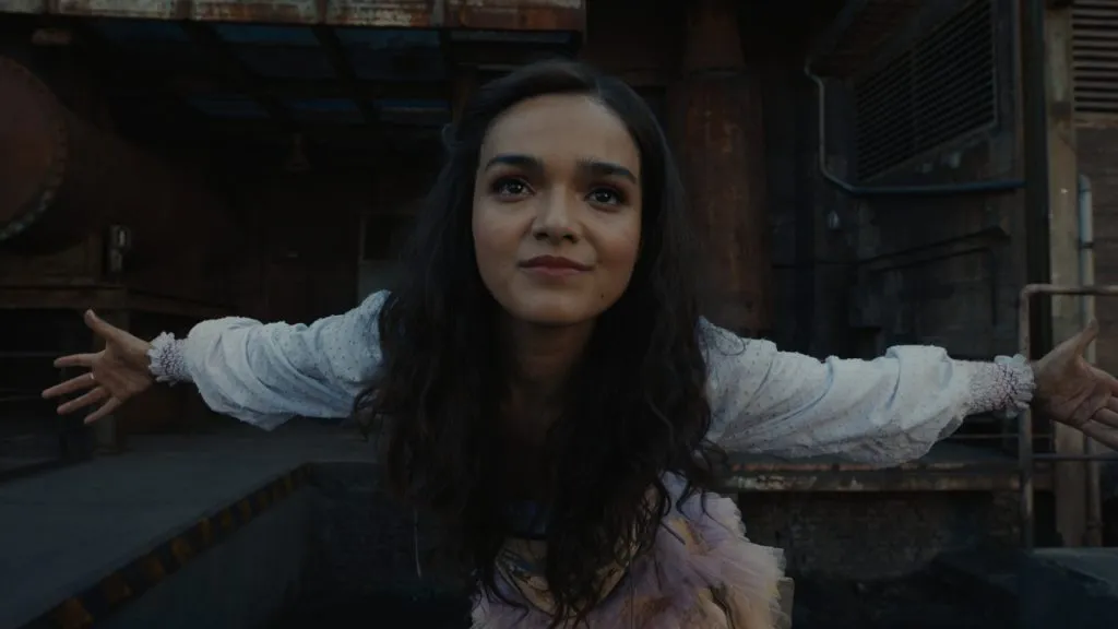 Rachel Zegler in The Hunger Games: The Ballad of Songbirds &amp; Snakes. (Source: IMDb)