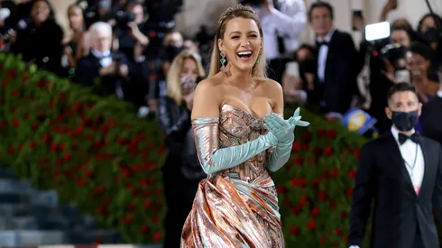 Met Gala Co-Chair Blake Lively attends The 2022 Met Gala Celebrating "In America: An Anthology of Fashion" at The Metropolitan Museum of Art on May 02, 2022.