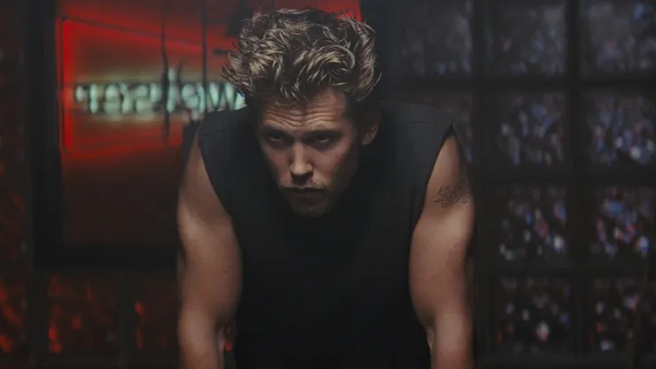 Austin Butler in The Bikeriders.