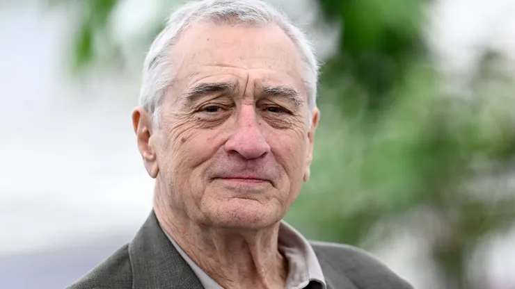 Robert De Niro attends the "Killers Of The Flower Moon" photocall at the 76th annual Cannes film festival.