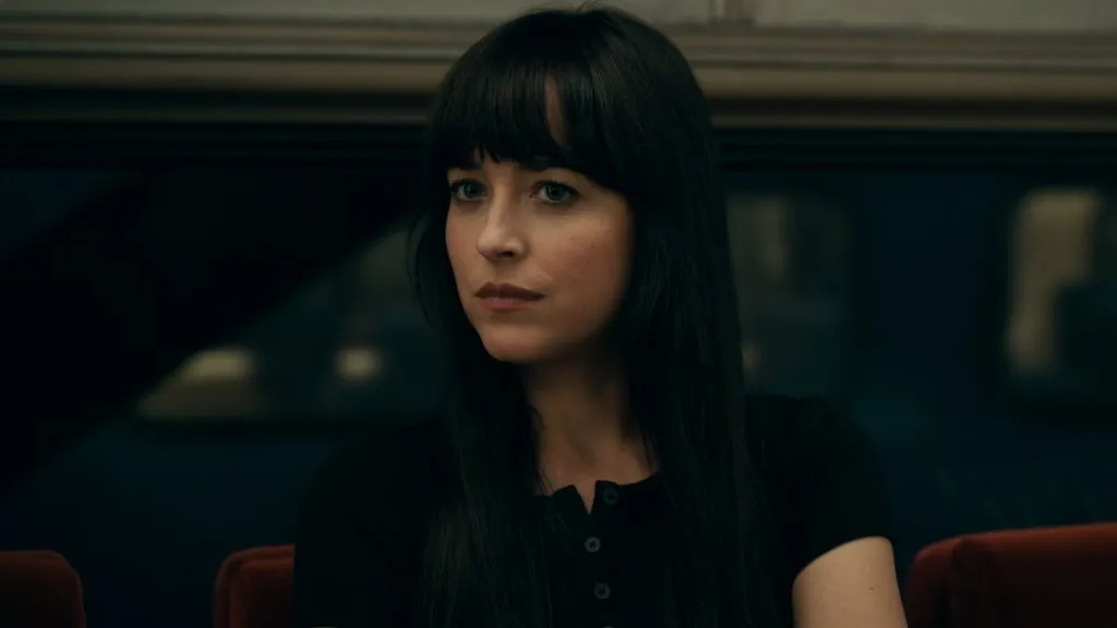 Dakota Johnson in Madame Web. (Source: IMDb)