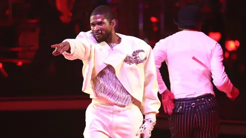 Usher at the 2024 Super Bowl