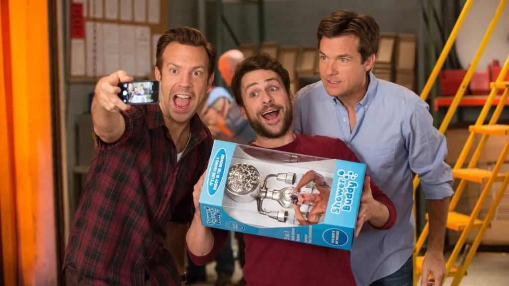 Jason Bateman, Charlie Day and Jason Sudeikis in Horrible Bosses 2. (Source: IMDb)