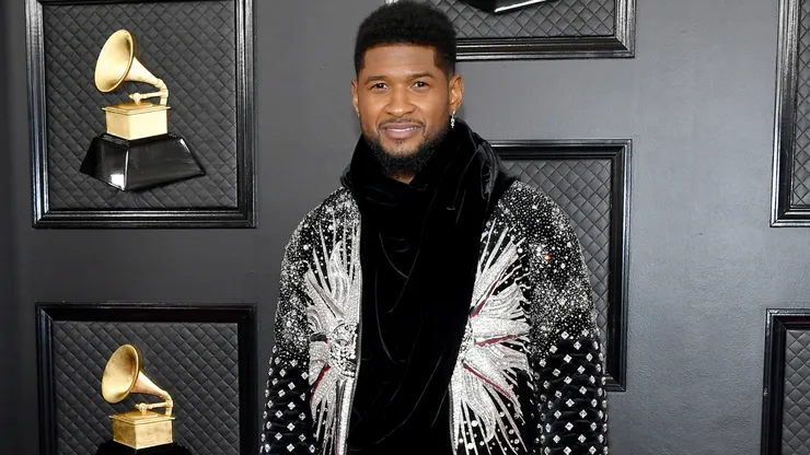Usher attends the 62nd Annual GRAMMY Awards at Staples Center on January 26, 2020.