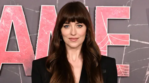 Dakota Johnson attends the "Madame Web" photocall at Claridge's Hotel.