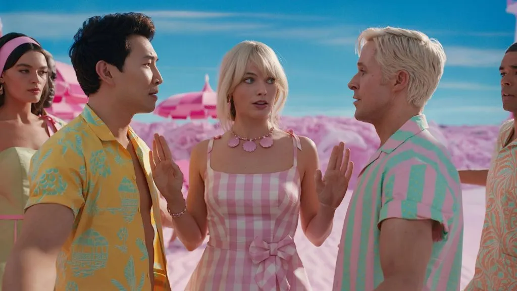 simu liu ryan gosling on barbie