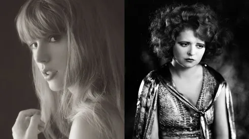 Taylor Swift for The Tortured Poets Department / Clara Bow in Three Weekends, 1928.