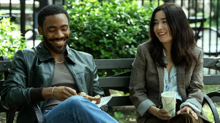 Donald Glover and Maya Erskine in 'Mr. and Mrs. Smith'