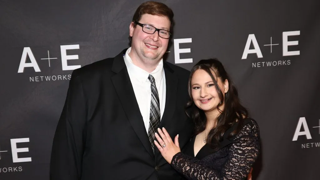 Ryan Anderson and Gypsy Rose Blanchard attend “The Prison Confessions Of Gypsy Rose Blanchard” Red Carpet Event. (Source: Jamie McCarthy/Getty Images)