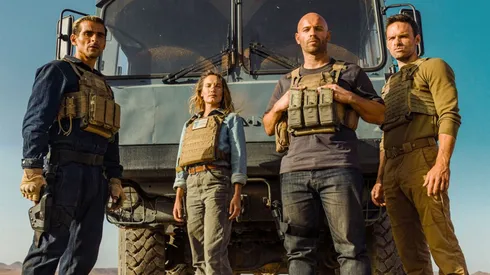 Ana Girardot, Alban Lenoir, Franck Gastambide and Sofiane Zermani in The Wages of Fear.