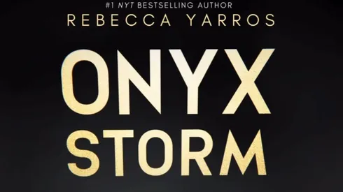 Onyx Storm by Rebecca Yarros.