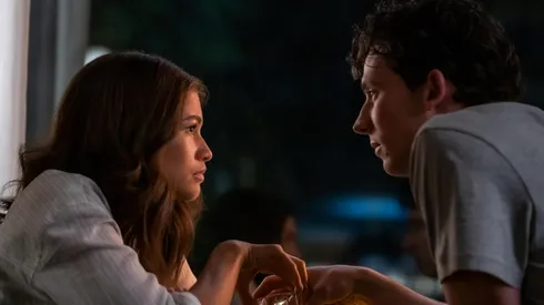 Zendaya and Josh O'Connor in "Challengers"