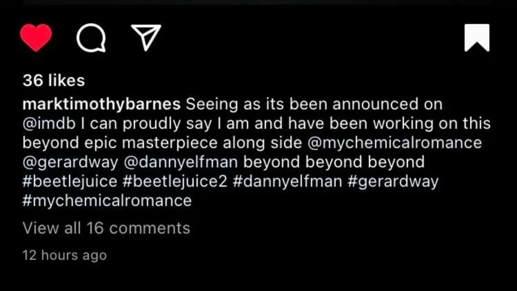 Post by @marktimothybarnes uploaded to Reddit hours after publication.