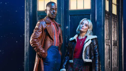 Ncuti Gatwa and Millie Gibson in Doctor Who.