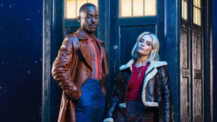 Ncuti Gatwa and Millie Gibson in Doctor Who.