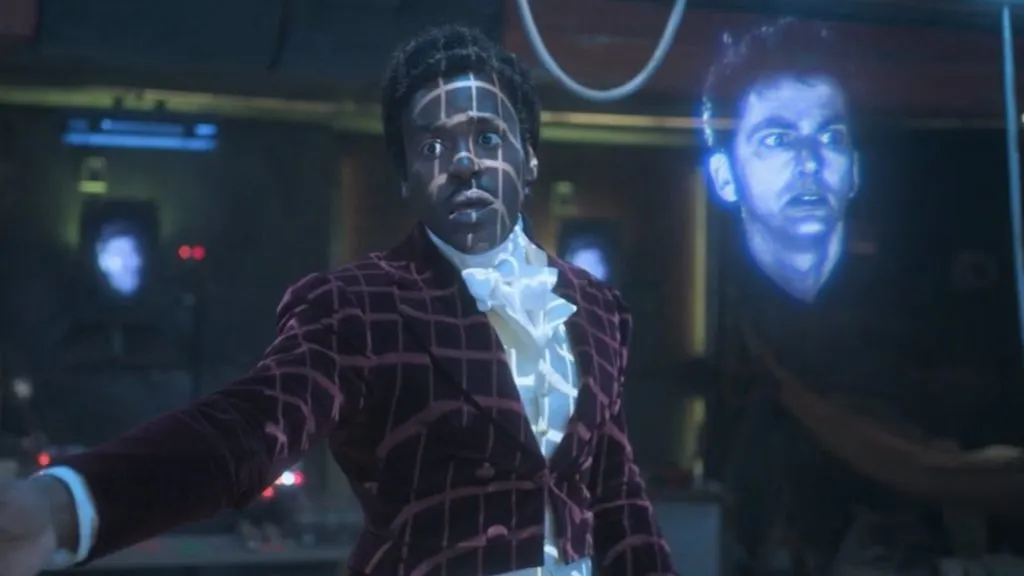 Ncuti Gatwa in Doctor Who. (Source: Disney)