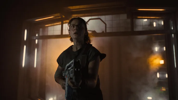 Cailee Spaeny in Alien: Romulus.