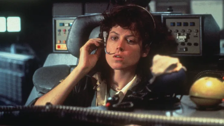 Sigourney Weaver in Alien.