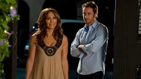 Jennifer Lopez and Alex O'Loughlin in The Back-Up Plan.