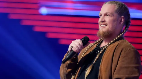 Huntley in The Voice.