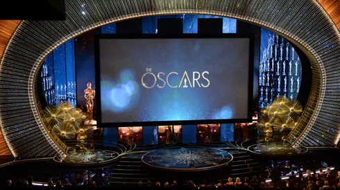 View of the stage during the 88th Annual Academy Awards at the Dolby Theatre on February 28, 2016.