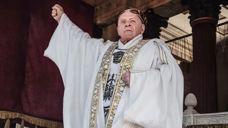 Anthony Hopkins in Those About to Die.
