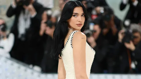 Dua Lipa attends The 2023 Met Gala Celebrating "Karl Lagerfeld: A Line Of Beauty" at The Metropolitan Museum of Art on May 01, 2023.