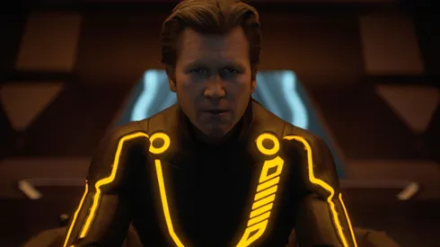 Jeff Bridges in Tron: Legacy.