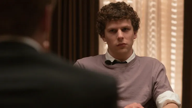 Jesse Eisenberg in The Social Network.