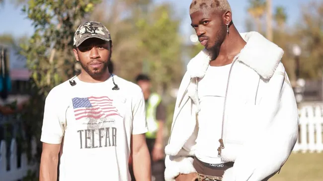 Kevin Abstract and Lil Nas X in Coachella