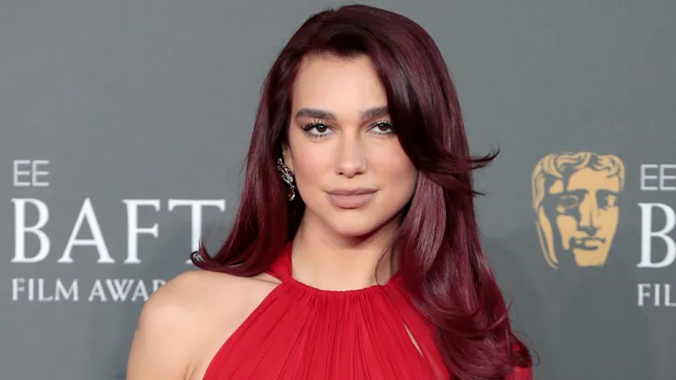 Dua Lipa attends the 2024 EE BAFTA Film Awards at The Royal Festival Hall on February 18, 2024.