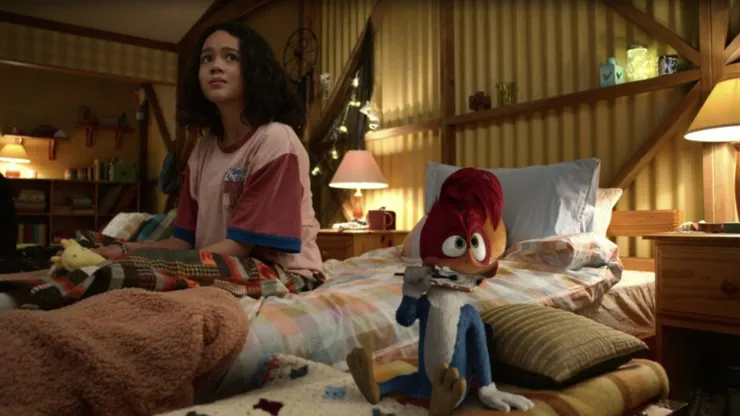Eric Bauza and Chloe De Los Santos in Woody Woodpecker Goes to Camp.