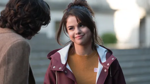 Selena Gomez and Timothée Chalamet in A Rainy Day in New York.