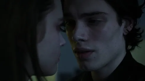 Caterina Ferioli and Simone Baldasseroni in The Tearsmith.