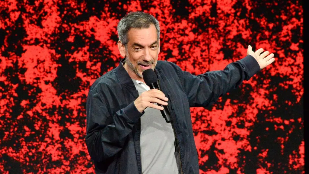 Todd Phillips at the 2024 CinemaCon panel (Jerod Harris/Getty Images for CinemaCon)