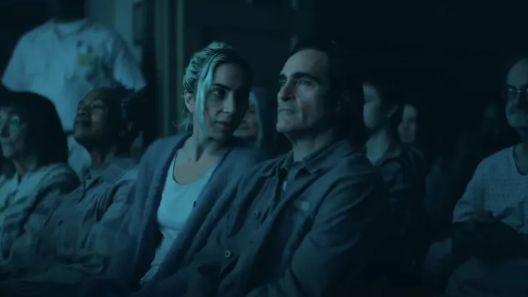 Lady Gaga and Joaquin Phoenix in "Joker 2"