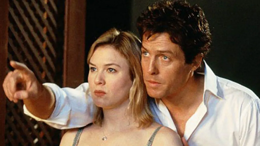 Hugh Grant and Renée Zellweger in “Bridget Jones: The Edge of Reason”