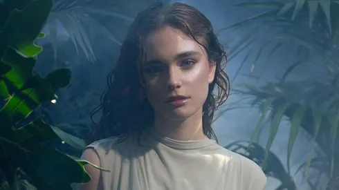 Caterina Ferioli in a photo shoot for Netflix's The Tearsmith.