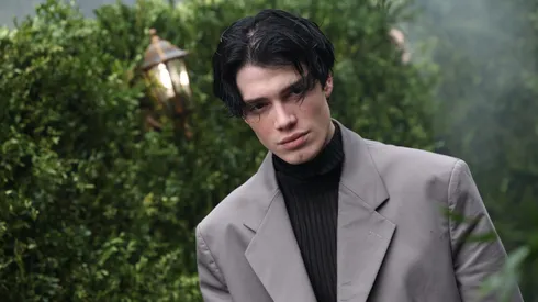 Simone Baldasseroni attends the Netflix movie "Fabbricante Di Lacrime" photocall on April 03, 2024.