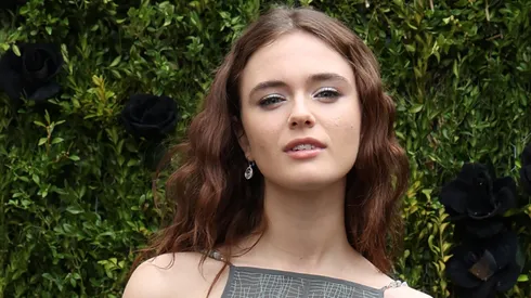 Caterina Ferioli attends the Netflix movie "Fabbricante Di Lacrime" photocall on April 03, 2024.