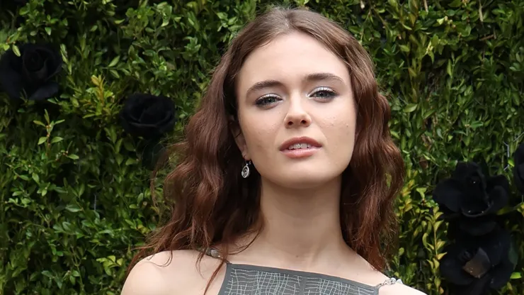 Caterina Ferioli attends the Netflix movie "Fabbricante Di Lacrime" photocall on April 03, 2024.