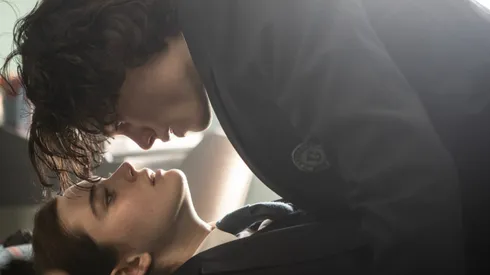 Simone Baldasseroni and Caterina Ferioli in The Tearsmith.